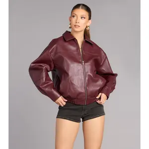 Street Chic Oversized Bomber Jacket