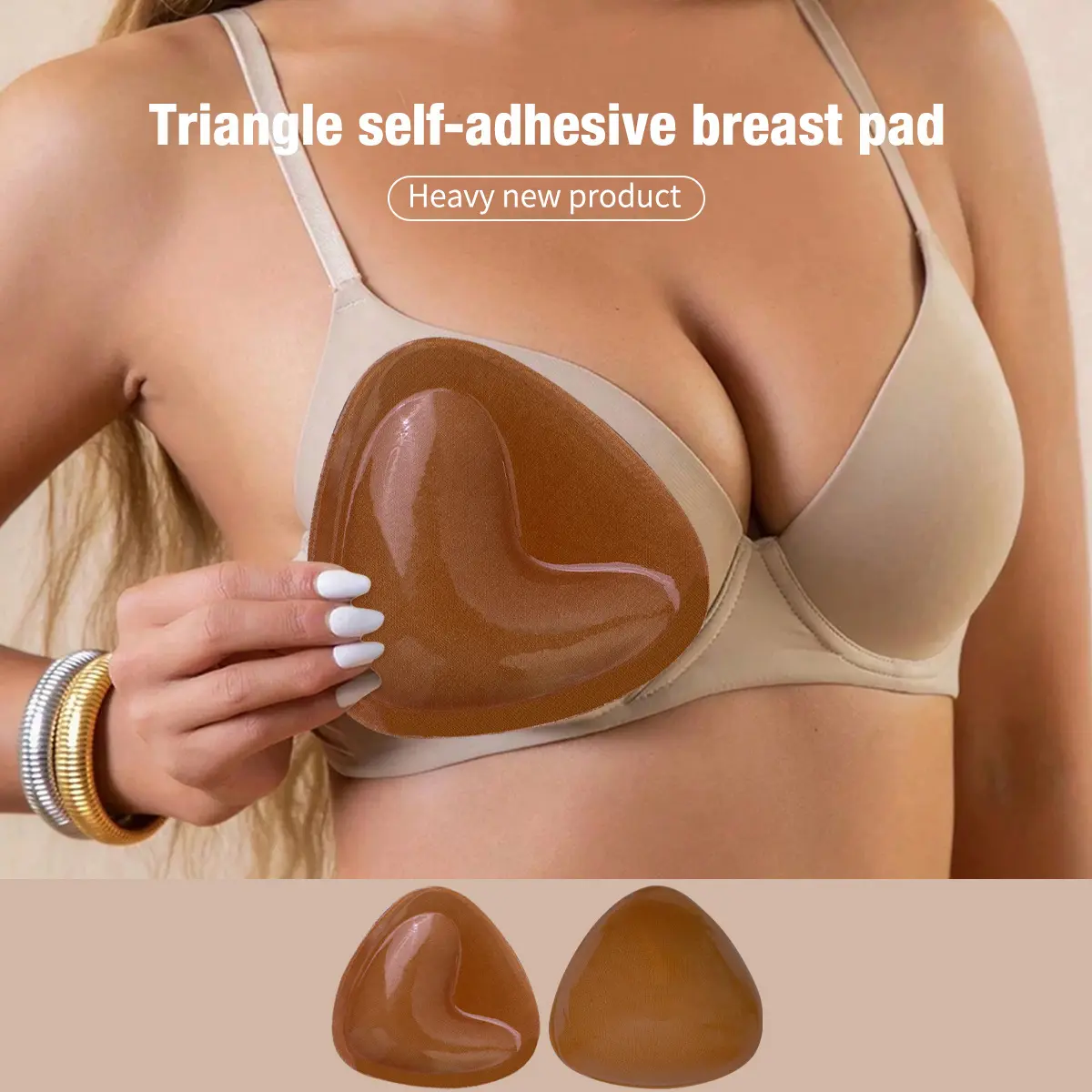 Big V [Coffee color double sided tape]