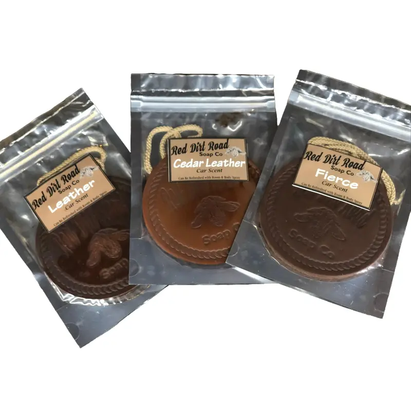 Red Dirt Road Leather Car Scents