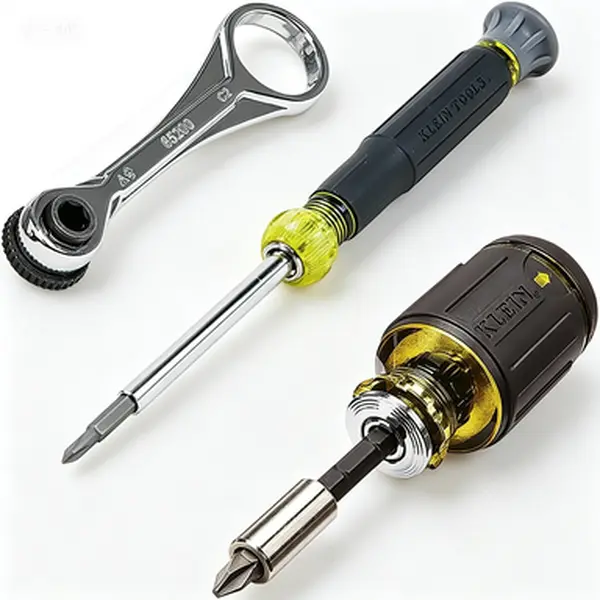 3-Piece Multi-Bit Impact Screwdriver Set, 8-in-1 Stubby Screwdriver, Mini Ratchet and 4-in-1 Electronics Screwdriver, Compact Stubby Plus Mini Ratchet, 8-in-1 Stubby for Tight Spaces, 4-in-1 Electronics Tool, Impact Rated Multi-Bit Set, Reversible Ratchet