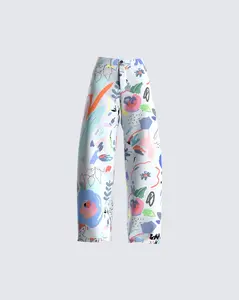 Dominic Doodle Print Pant