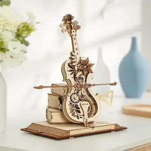 ROKR 3D Wooden Puzzle - Educational Toy for Kids and Adults puzzle box closering puzzle japaneesepuzzlebox sublimation puzzle puzzle cubes puzzle flip puzzle piece wooden puzzle tabletop games