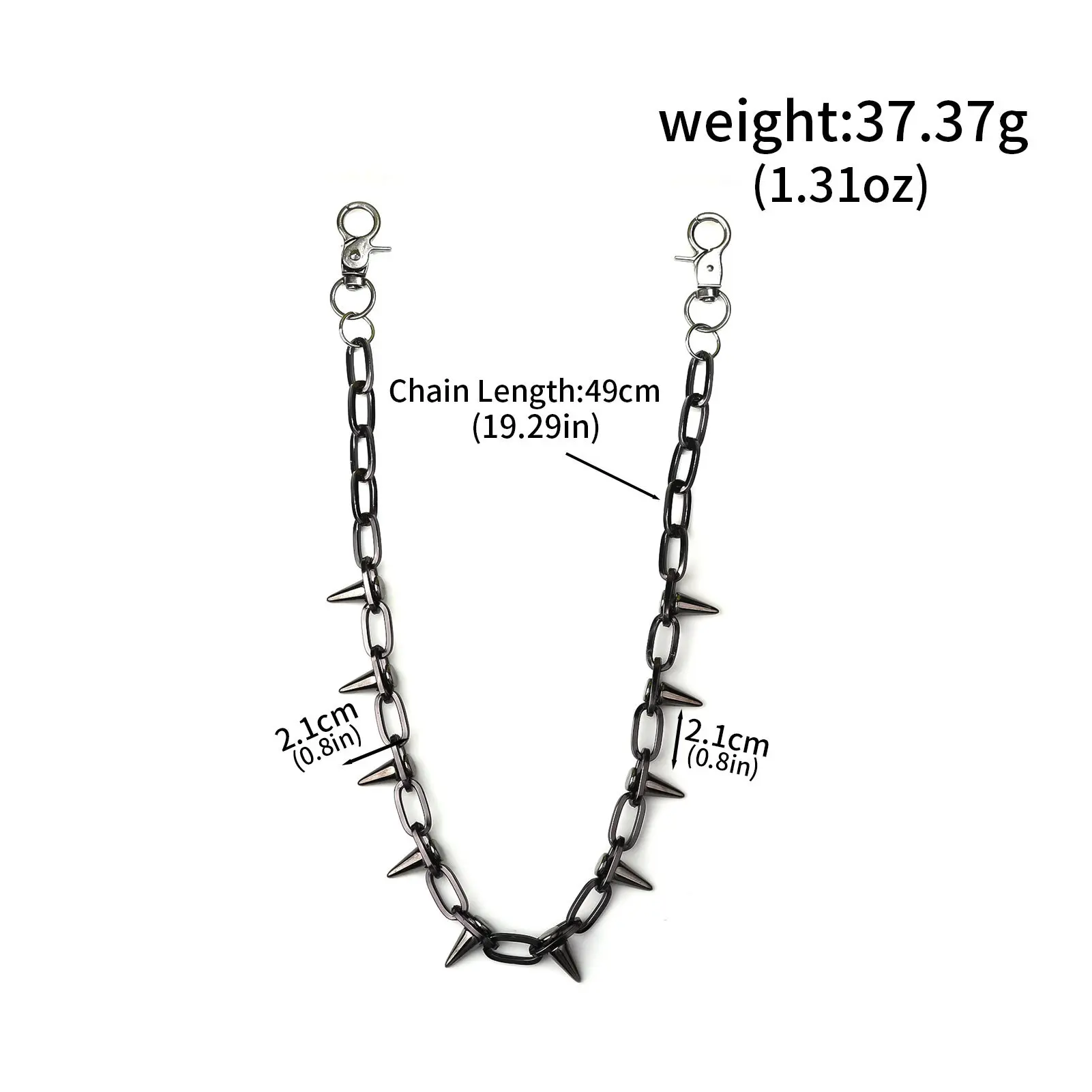 Single layer willow nail   gun black