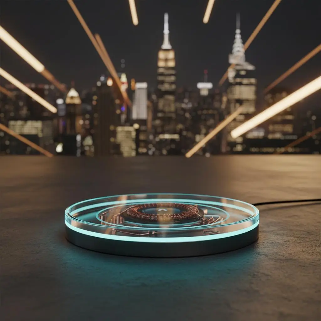 Fast Wireless Charging Pad 15W — Qi Universal, USB-C, Black & White | Empire Smart Co