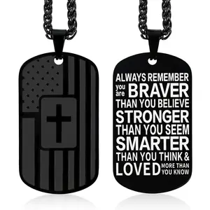 Unisex Vintage Gothic Cross Pendant Necklace | Bold Statement Jewelry for Men & Women | Stainless Steel Black Finish | Christian Gift Idea