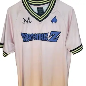 Dragon Ball Z Majin Buu Soccer Jersey Mens Medium Pink Box Lunch Exclusive