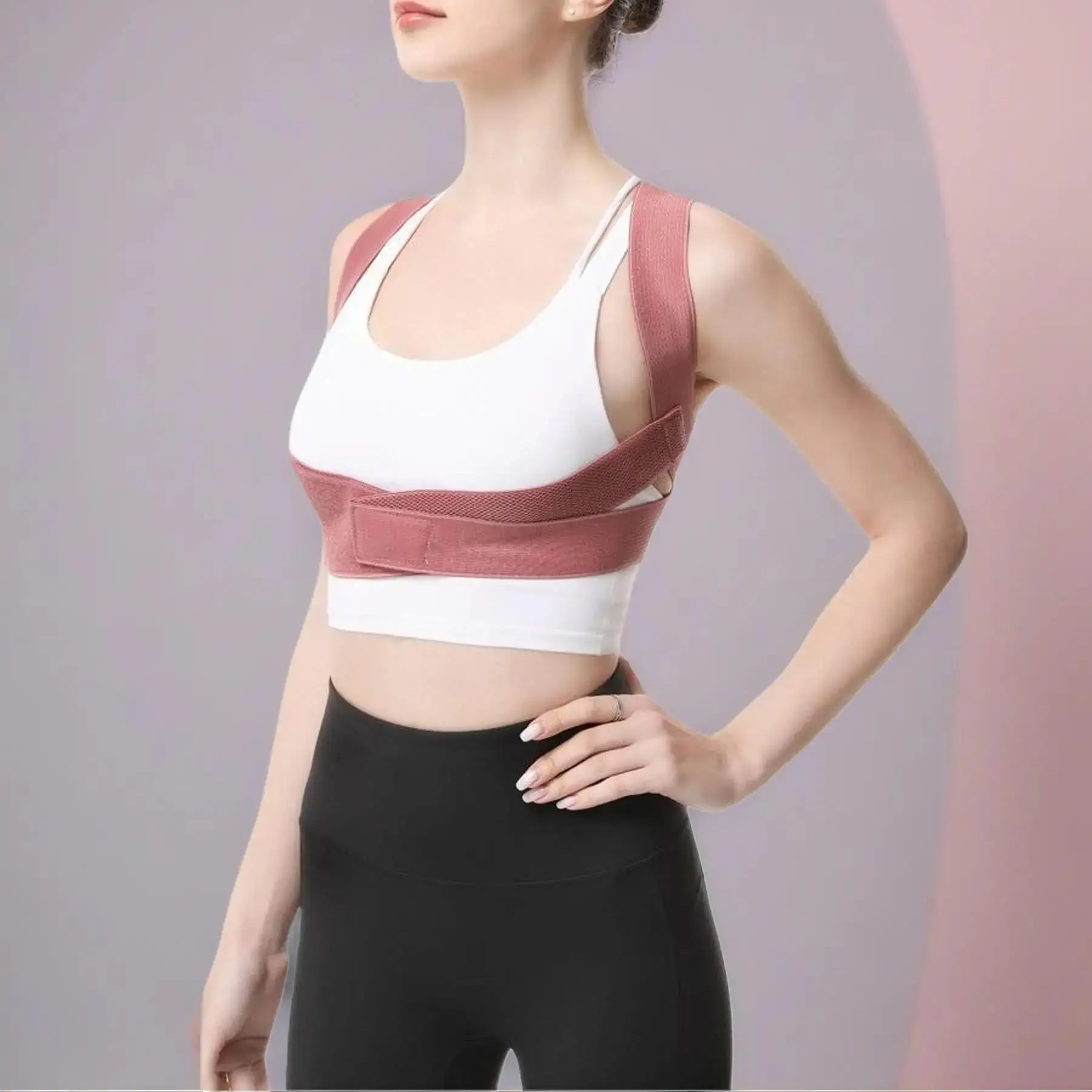 Invisible Humpback Support Belt, Anti-Slouching Device for Adults, Sporty Protective Gear for Sports & Outdoor Use