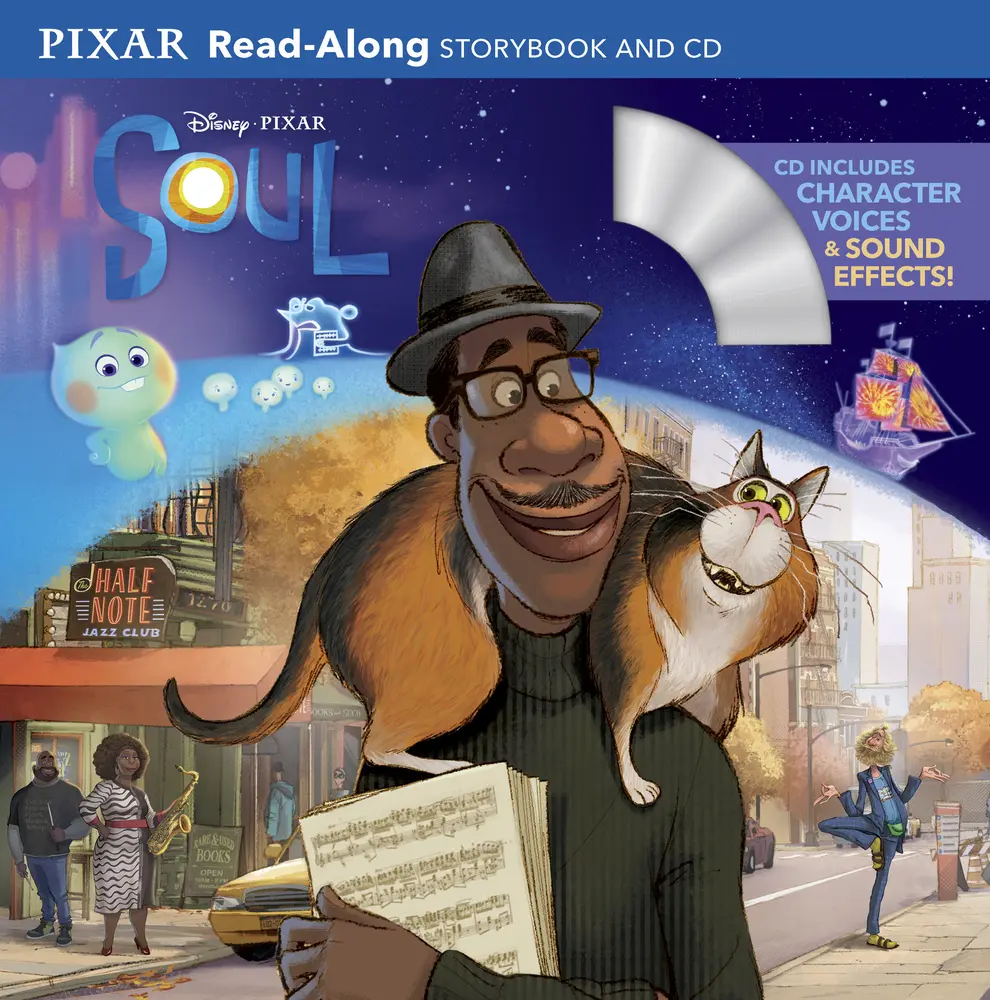 Used Disney Books Soul Readalong Storybook with CD - English, Includes Sound Effects, Original Character Voices, Thrilling Sound Effects for Educational Reading (Paperback)