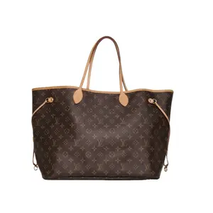 Pre-owned Louis Vuitton Neverfull Large Size 39 with Pouch, Beige