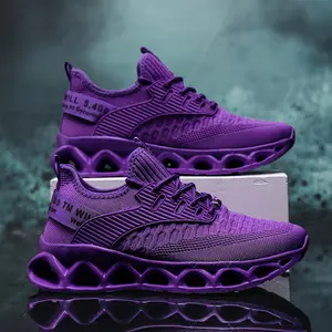 Solid color blue sole hollow twist platform casual shoes, women's men's sports shoes fashion walking shoes, 1 sports shoes air cushion running shoes, sd women's non-slip breathable tennis shoes, mesh air cushion men's sports shoes gym exercise shoes