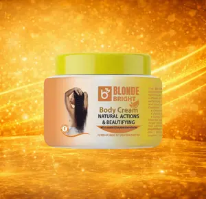 BlondeBright Body Cream Moisturizer, Daily Body Care, 300 mL