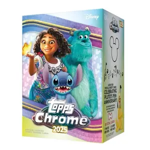 (1) *Single Pack* Topps Chrome Disney 2025 Blaster Box