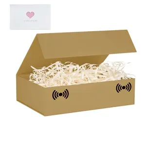 Gift Box 10.7'x7'x2.8', Gift Box with Lid for Presents, Magnetic Shirt Gift Boxes for Clothes, Ideal Gift