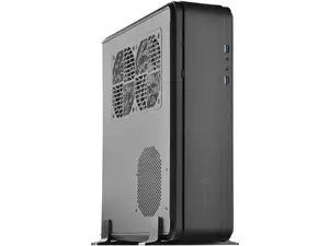 SilverStone Fortress Series SST-FTZ01B-E Black Aluminum unibody frame, steel chassis Mini-ITX Computer Case