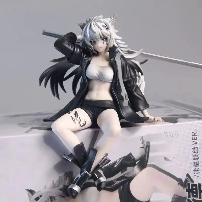 Action Figures 15Cm Furyu Arknights Figure Amiya Lappland Noodle Stopper  PVC Anime Kawaii Collection Model Statue Kid Toy Gifts