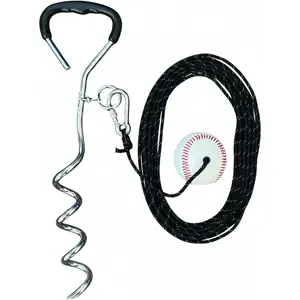 Baseball and Softball Swing Trainer – Backyard Practice Tool with Real Ball and 50 Feet Flight Feedback for All Ages SMACK IT SPORTS