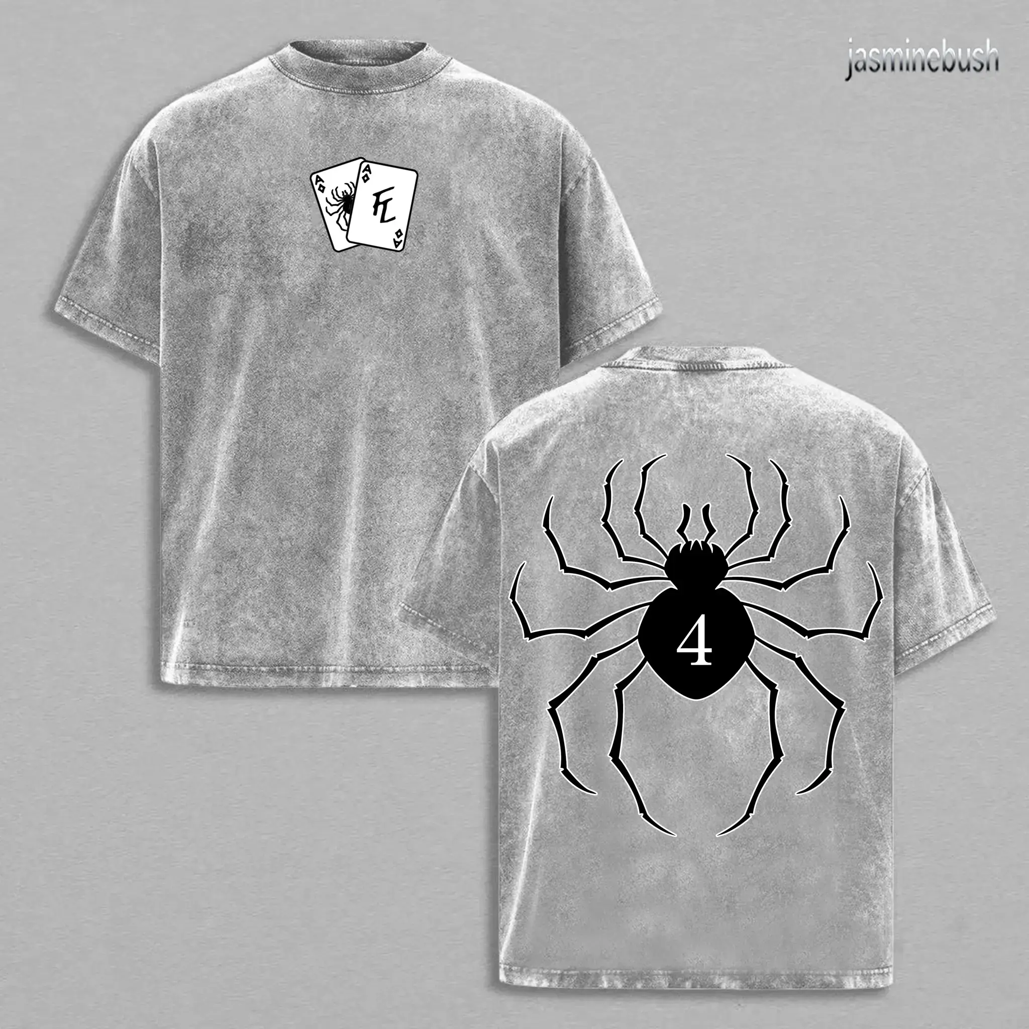Unisex Retro Vintage Hisoka Hunter x Hunter Anime Double-Printed Oversized Round Neck Shortsleeve Heavy Cotton Washed T-Shirt, Men's Apparel Clothes, Soft, Graphic Tee, Streetwear, Classic, Menswear, Tshirt, Vintage Graphic Tees, Relaxed Fit, All Seasons,