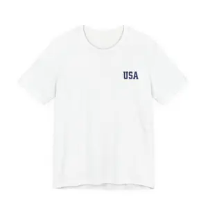 Girls and Stripes Forever T-Shirt | USA chest print