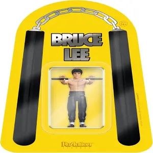 Bruce Lee - Super7/Reaction Figure - Wave 1 - Dragon Flex Limited Edition - 3.75 Inch - 2022 New York Comic Con