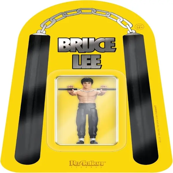 Bruce Lee - Super7/Reaction Figure - Wave 1 - Dragon Flex Limited Edition - 3.75 Inch - 2022 New York Comic Con