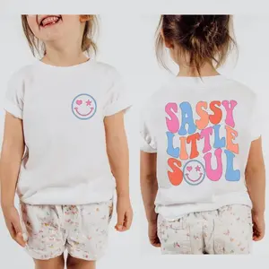 Sassy Little Soul Toddler Shirt, Gift For Kids, Funny Toddler Shirt, Sassy Kids Shirt, Toddler Shirt, Trendy Kids Shirt, Girls Shirt, Retro Kids Tee