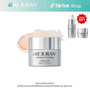 REJURAN Intensive Eye Cream, c-PDRN - Fast-Acting Eye Treatment for Wrinkles, Lifting, and Dark Circles. Instant Hydration and Visible Revitalization. Korean Skin Care (0.67 fl oz)