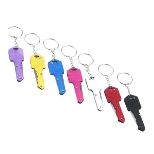 Discrete key. Portable box opener keychaiin