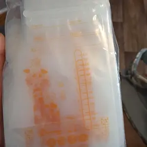 8oz Breast Milk Storage Bag, 30pcs/set Breast Milk Bag with Spill Proof Drainage, Flat Type Milk Storage Bag for Home Use