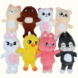 SKZ K-pop dolls K-pop plush toys K-pop animal dolls plush small toys BIG plush toys 50 cm large-sized plush animals Rabbit Dog Pig Cat Wolf Chicken Fox Bear Plush animals plush toys