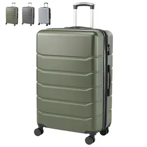 Sweetcrispy Hardshell Expandable Suitcase - 20/24/28 Inch, Lightweight ABS, 360° Spinner Wheels, TSA Lock, Durable Carry-On Luggage & Checked Bag for Travel