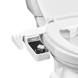 VEVOR Bidet Attachment for Toilet, Self - Cleaning Bidet Toilet Seat Attachment - Dual Retractable Nozzles, Adjustable Water Pressure, Easily Installed Cold Water Sprayer for Rear Feminine Wash, WhiteVEVOR Super Brand Day