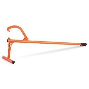 VEVOR Timberjack, 46.5 in, Heavy Duty Log Lifter with Metal Handle, Log Roller with Adjustable Cant Hook, Logging Tools Log Jack for Logs Ups to 15" Dia, Timber Jack for Rolling Cutting Lifting Logs