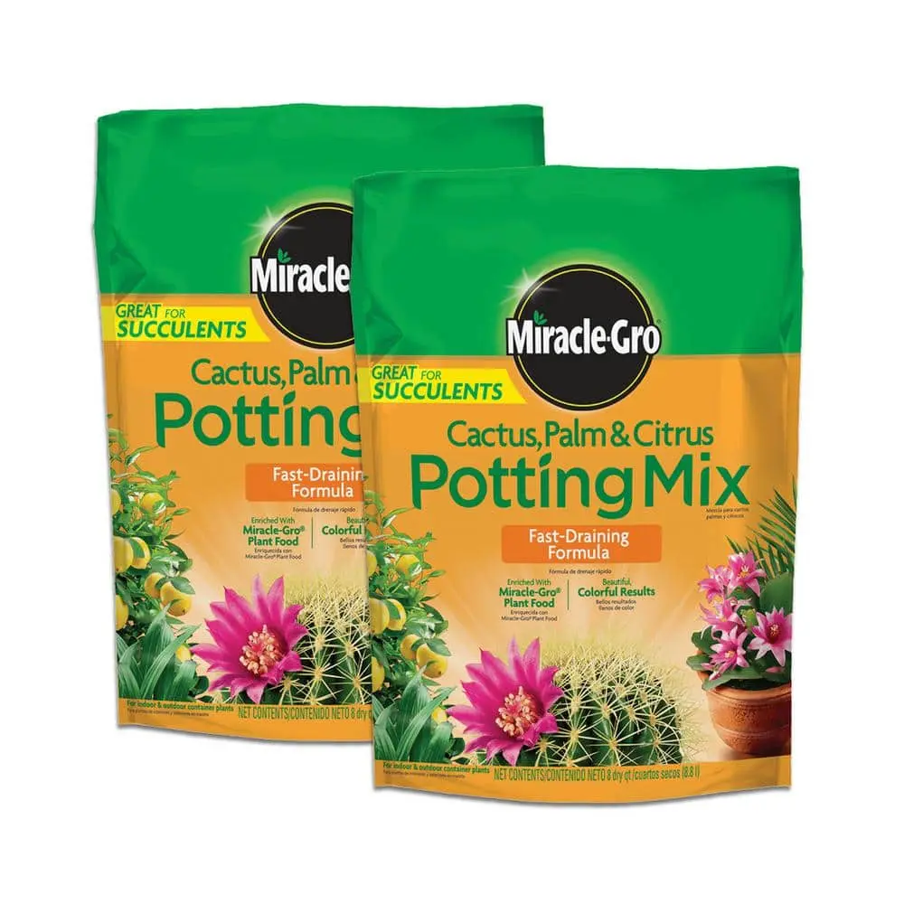 Cactus, Palm and Citrus Potting Mix 8 qt. Great for Succulents, For ...