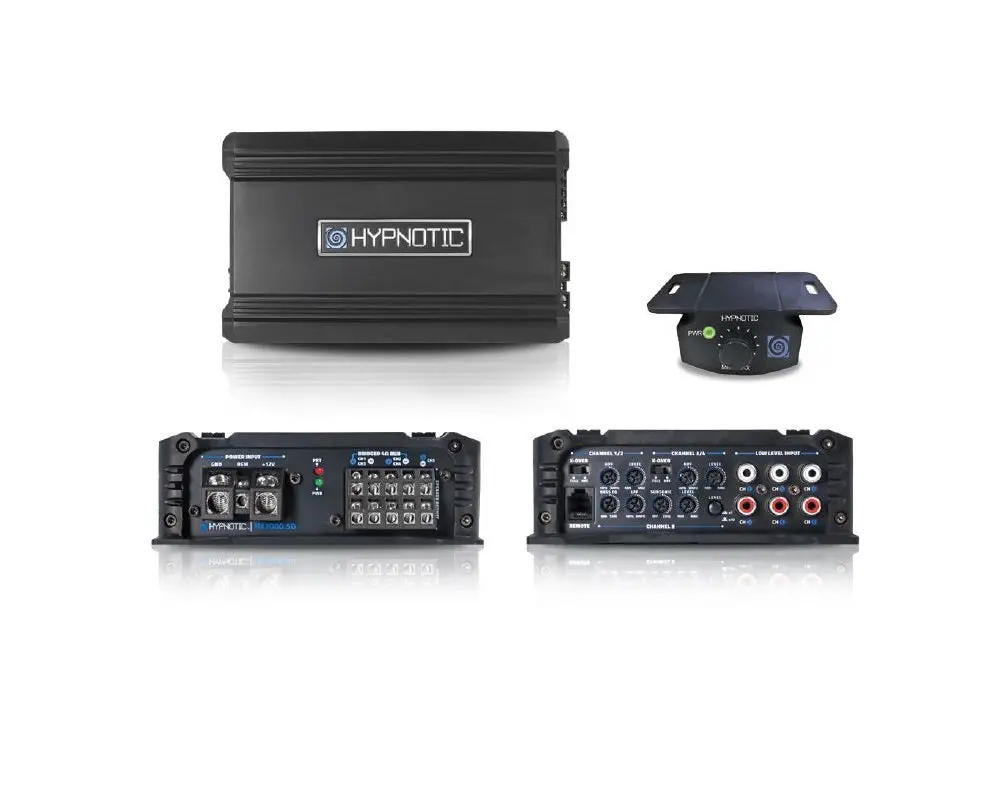 HX2000.5D : Class D 5-Channel Amplifier