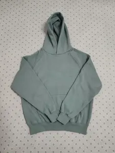 Men Unisex Moss Green Oversize Pullover Hoodie Heavyweight Streetwear Sweatshirt Long Sleeve Casual Tops French Terry Vintage Fit 2026 Breathable Soft Warm Cozy Lightweight Trendy Home Outdoor Hip Hop Jogging