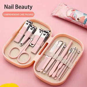 Professional Manicure & Pedicure Kit, Nail Care, Nail Tools, Includes Nail Clippers & Trimmer, Ideal for Home Use, Perfect Gift for Her, Nail Clipper Set