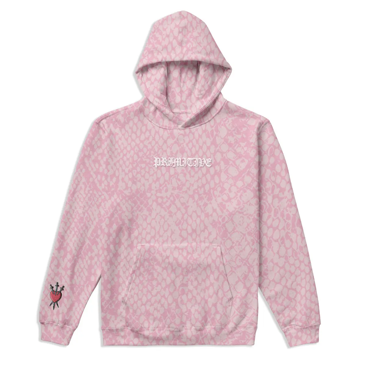 Primitive Apparel Men's Boxy Fit Hoodie Scales Primitive Apparel Men's Boxy Fit Hoodie Scales