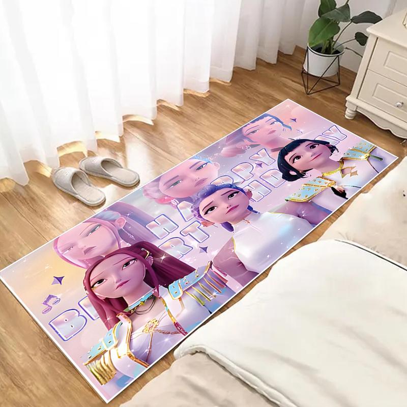 Kpop Demon Hunters rug, 1 piece, bedside rug, soft and comfortable long ...