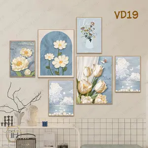 Set of 6 Wall Decals – Nice Decoration – Wall Arts for Bedrooms, Living Rooms, Nice Home Decorations For Girls