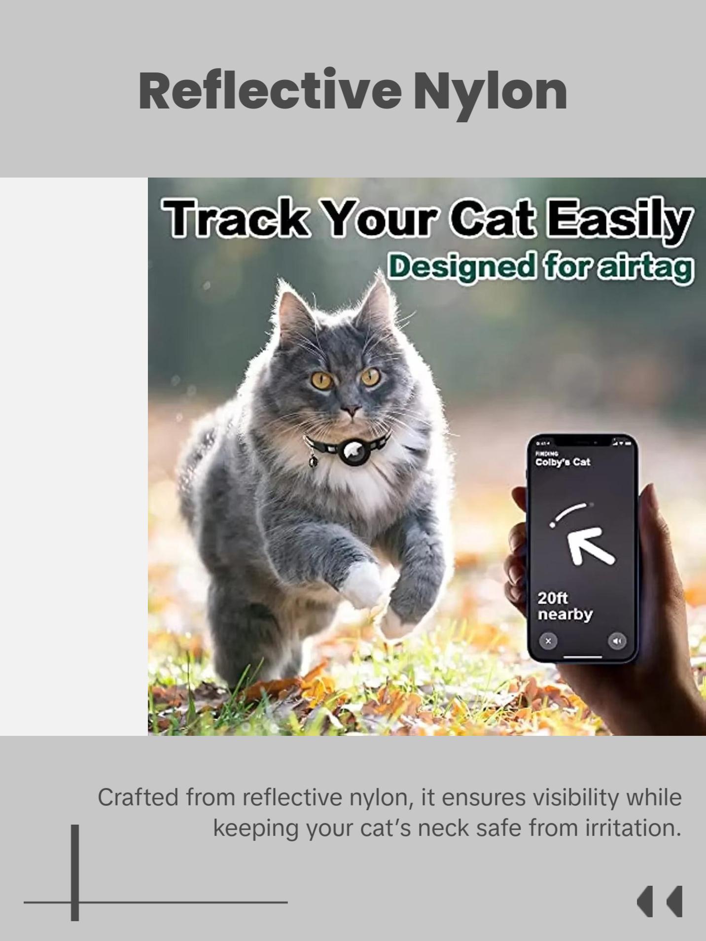 breakaway airtag cat collar