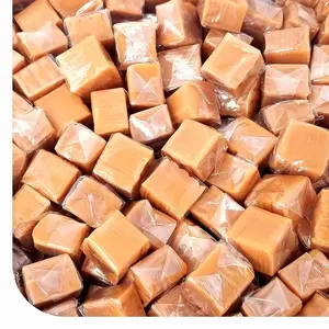 Caramel Candy - 2 Pound Pack 150 Count - Classic Caramels Individually Wrapped - Creamy Chewy Candy for Office Bowls, Gifting, Snacking & Baking - Vanilla Cubes