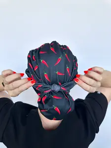 DuoStyle Scrub Hat - Chili Peppers