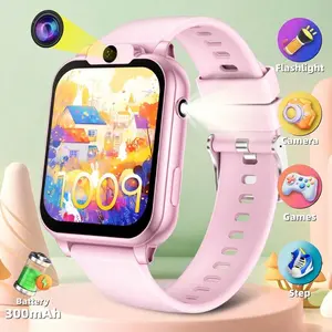 Kids Smartwatch with Camera, Album, Recorder, Games, Calculator, Calendar, LED Light, Rechargeable Lithium Battery, Perfect Holiday Gift