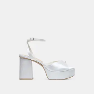 Dolce Vita BRYLA HEELS WHITE SATIN