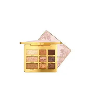 9 Color Neutral Eyeshadow Palette, Matte Shimmer Earth Tones, Long-Lasting Pigmented, Easy to Blend for Beginners