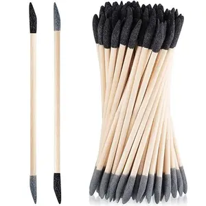 Sanding Sticks 60PCS, 120/280 Grit Double-Ended Sanding Tool for Plastic Models and Wood, Pen-Style Precision Sander for Model Building, Hobby Craft Detailing and Tight Spaces, 5.4 x 0.2 Inch