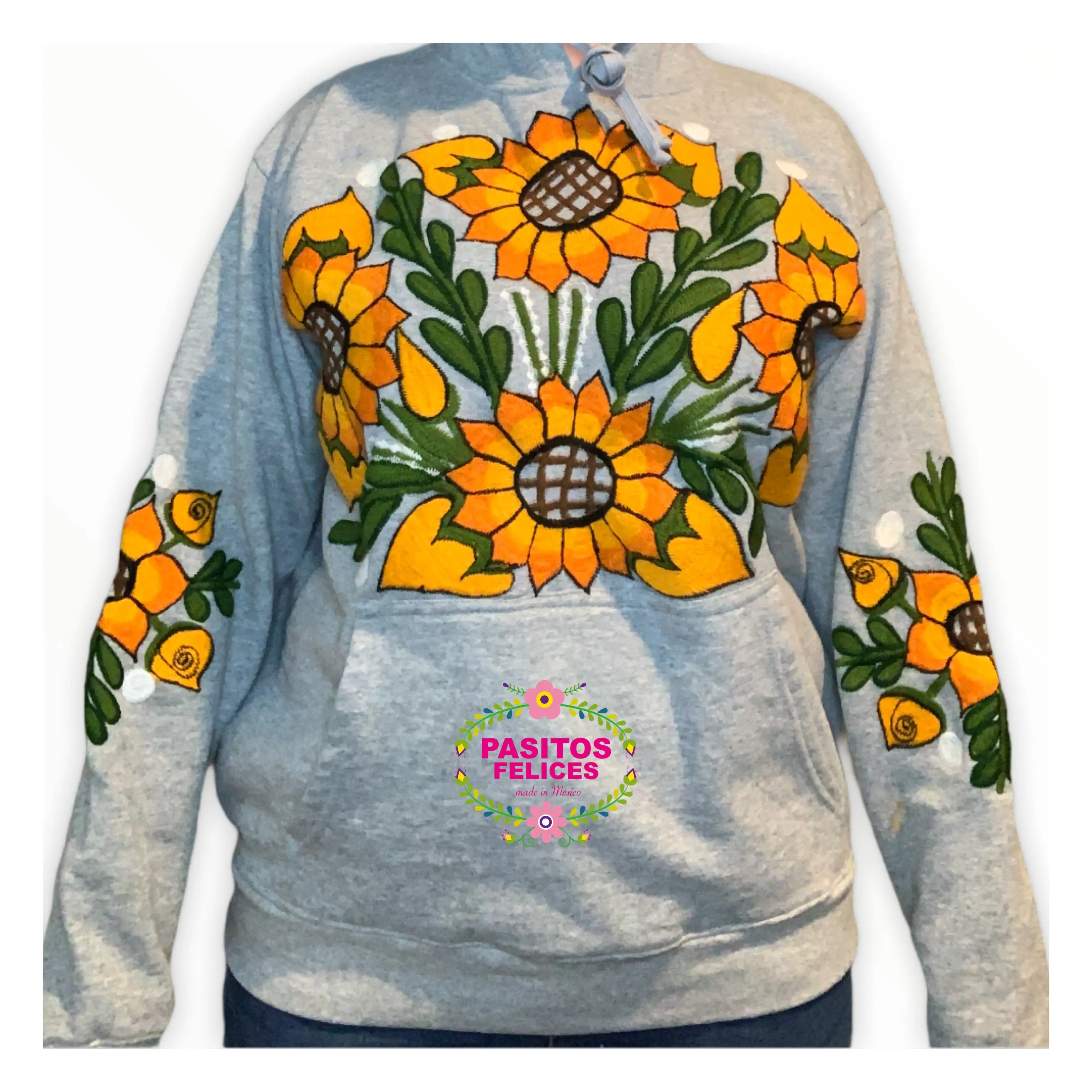 Gray Sunflower hoodie Gray Sunflower hoodie