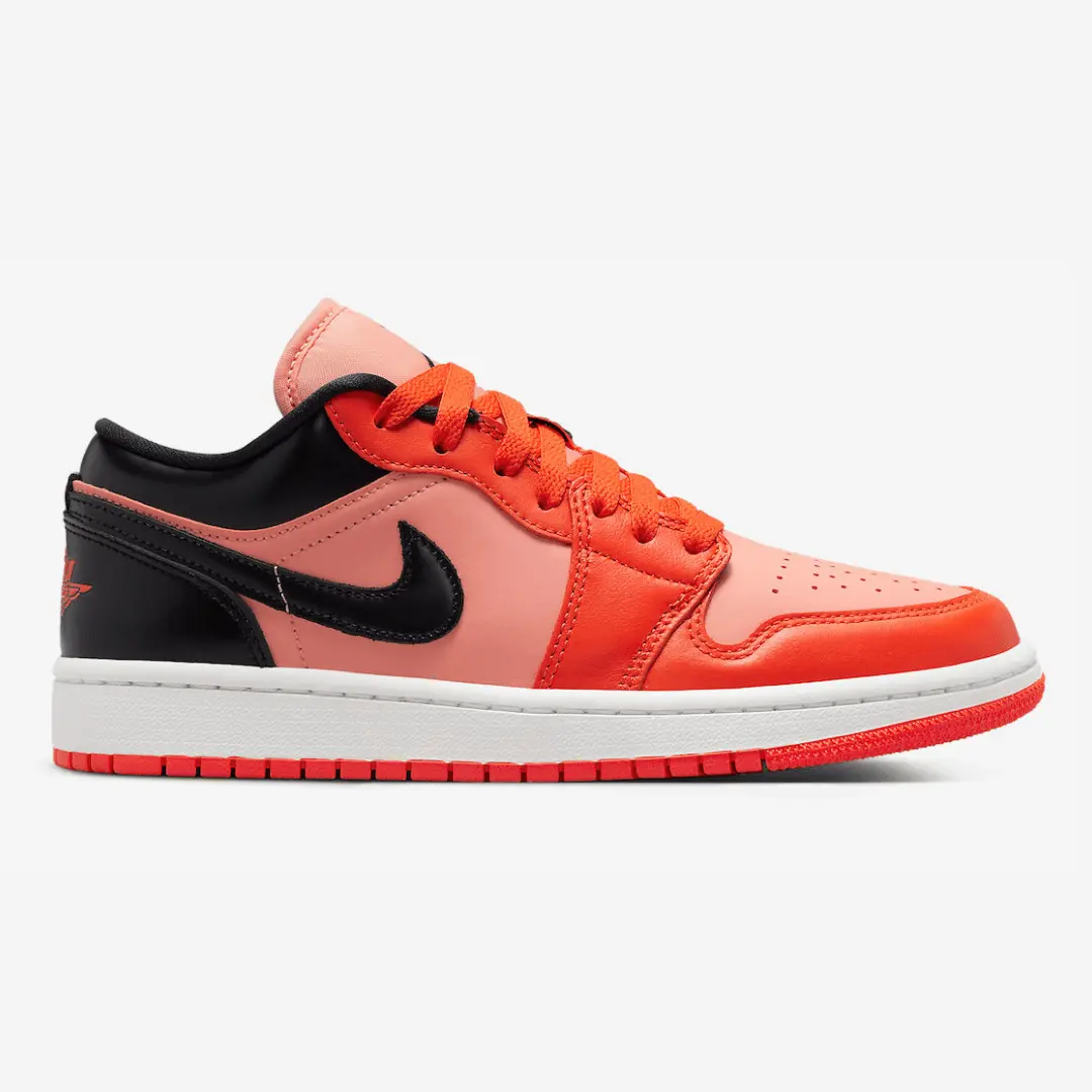 Jordan 1 Low Orange Black (W) POS