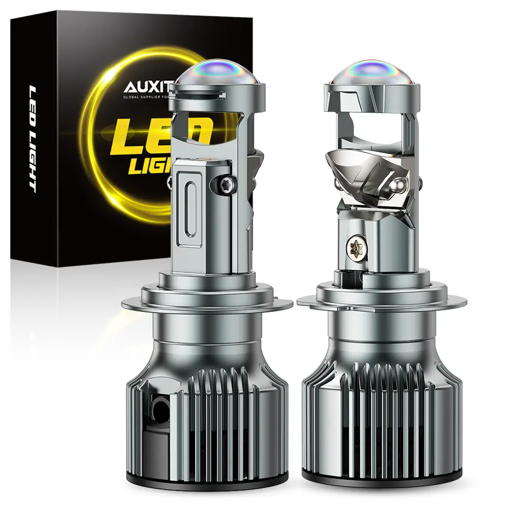 80000LM 2x H7 LED Headlight Bulb Kit High Low Beam 100W Super Bright 6500K White