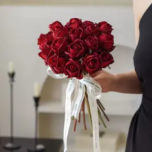 DIY Fake Flower Kit – 12PCS Real Touch  for Wedding Table Setup Budget-Friendly $20 Wedding Hack for Stunning Centerpieces Bridal Bouquets & Party Decor #WeddingHack #DIYBouquet artificial silk rose